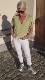 INA viscose tee anis