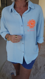 LE SOLEIL tetra shirt blue