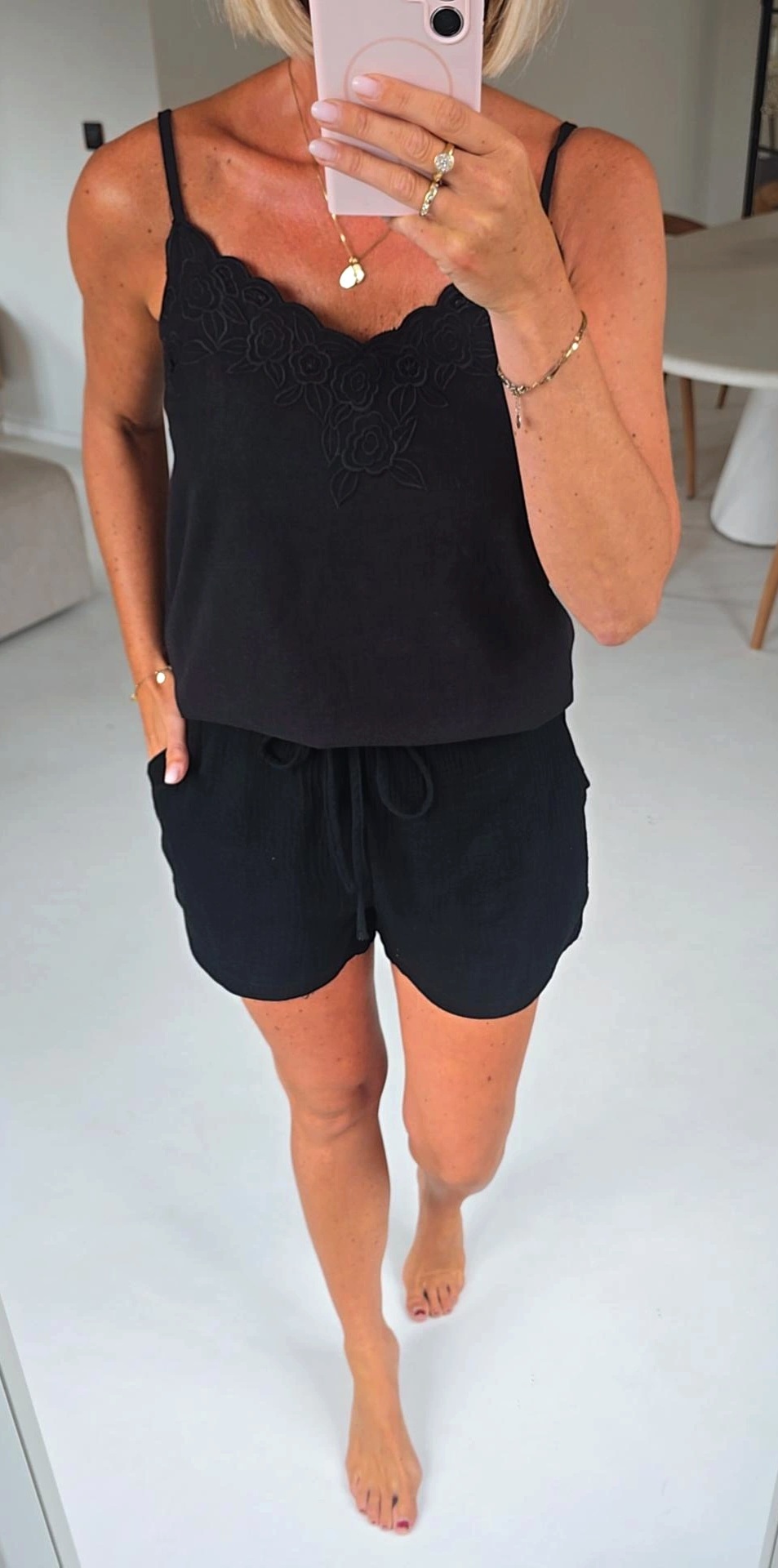 SPAIN cotton set black