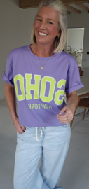 SOHO cotton T-shirt lilac