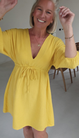 GUUS tetra dress yellow