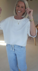 PALMA sweatshirt white