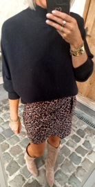 LEO mini corduroy skirt