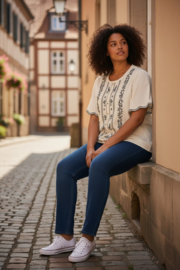 SOFIA cotton blouse curve