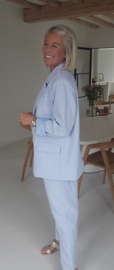 CECILIA suit pants pastel blue