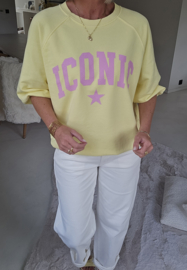 ICONIC sweatshirt yellow