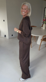 JOSJE jogger set chocolat