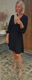 JAYLIN viscose dress black