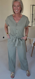 JOOLS cotton jumpsuit khaki