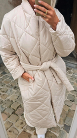 ANDA 2 maxi coat beige