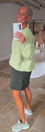 AUSTIN sweatshirt pastel pistache
