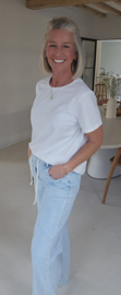 BASIC cotton T-shirt white