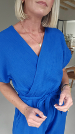ROSA tetra jumpsuit kobalt blue