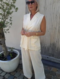 FILIPPA linen set vanilla