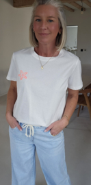 STARFISH cotton T-shirt neon pink