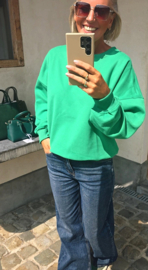 PAIN AU CHOCOLAT sweatshirt green