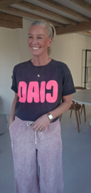 CIAO cotton T-shirt black