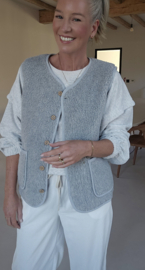 SOLIE sponge sweatshirt soft grey