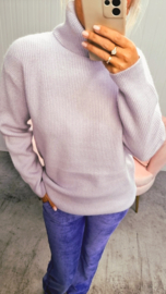 KIMIE turtleneck knit lilac