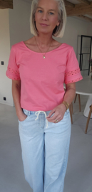 SESAN cotton blouse peach