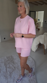 PINEAPPLE summer sweat set pink