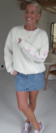 VALENTINE sweatshirt soft mêlee grey