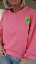 PERFECT sweatshirt pink
