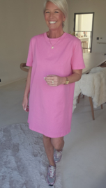 BREE cotton dress pink