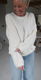 CHARLIZE supersoft knit ecru