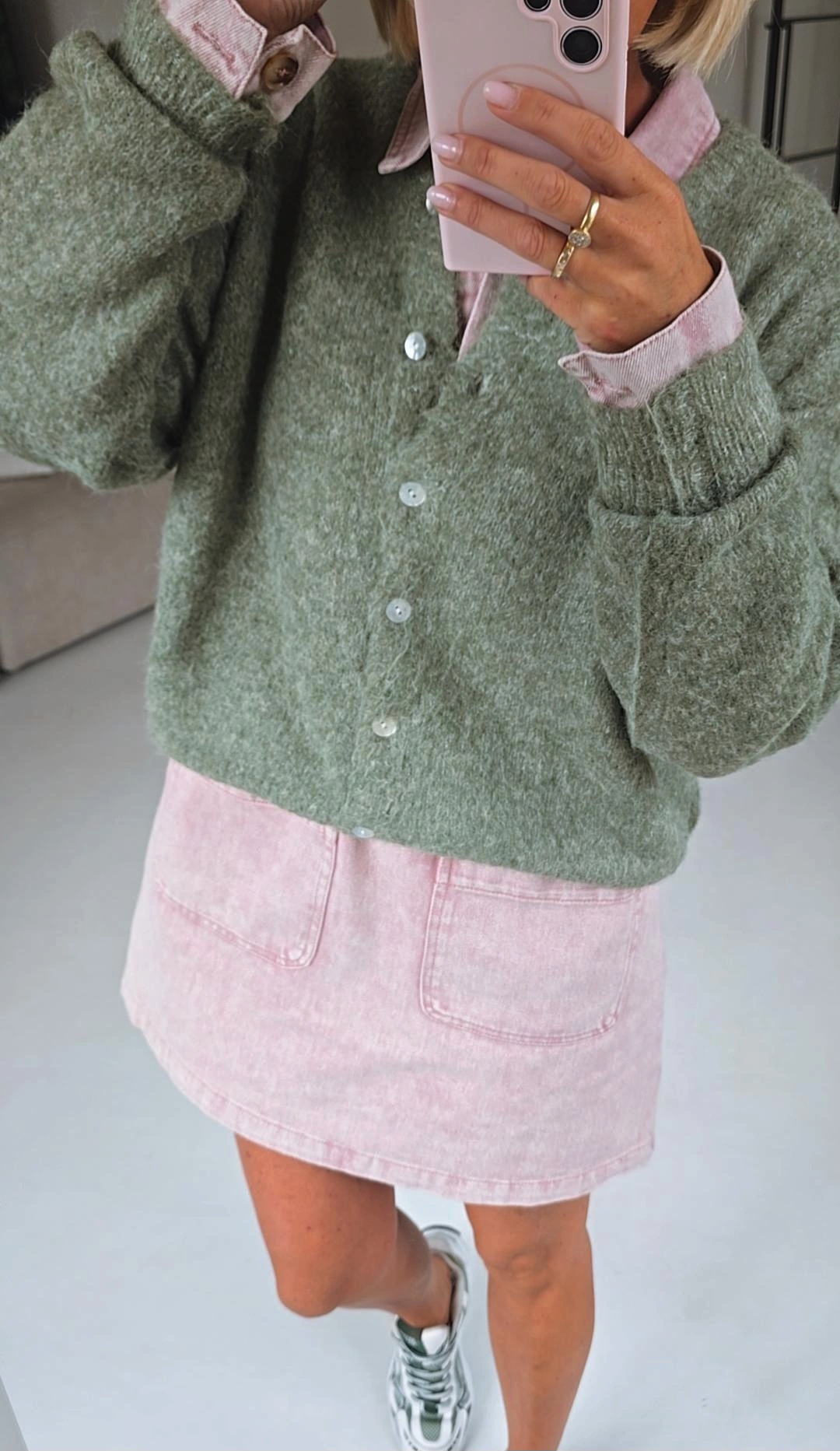 LIESJE cardigan olive