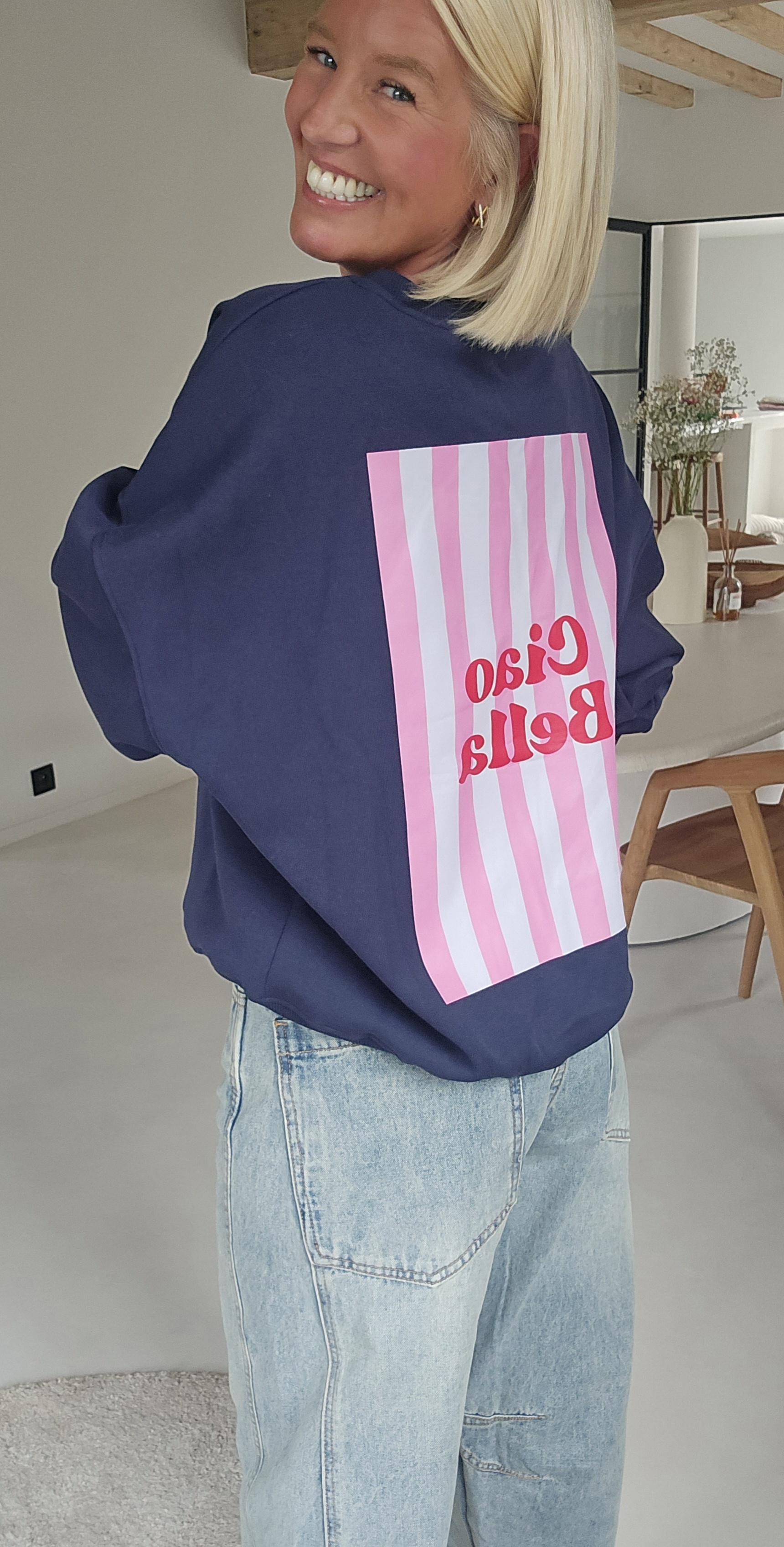 CIAO BELLA sweatshirt navy
