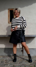SIENNA chuncky striped knit