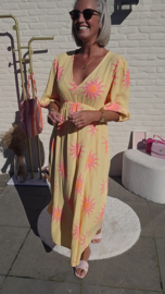POSITANO maxi tetra dress sunny yellow
