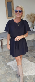 CHALIZE viscose dress black