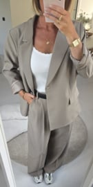 BILLIE-JEAN suit pants soft khaki
