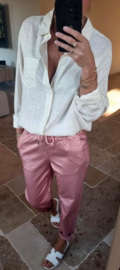 ROMEE drawstring pants baby pink