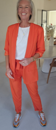 BUYorCRY suit peachy orange 3 piece set