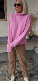 CHARI turleneck knit pink