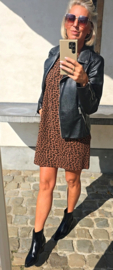 ROAR dress camel