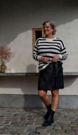 SIENNA chuncky striped knit
