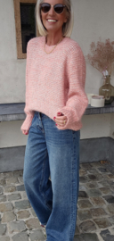 GLAM knit soft pink
