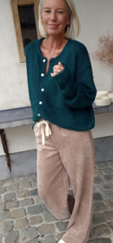 LIESJE cardigan bottle green