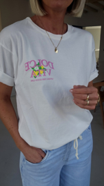 DOLCE VITA cotton T-shirt white