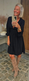 JAYLIN viscose dress black