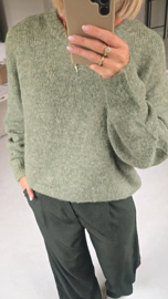 BEZIERS soft knit olive
