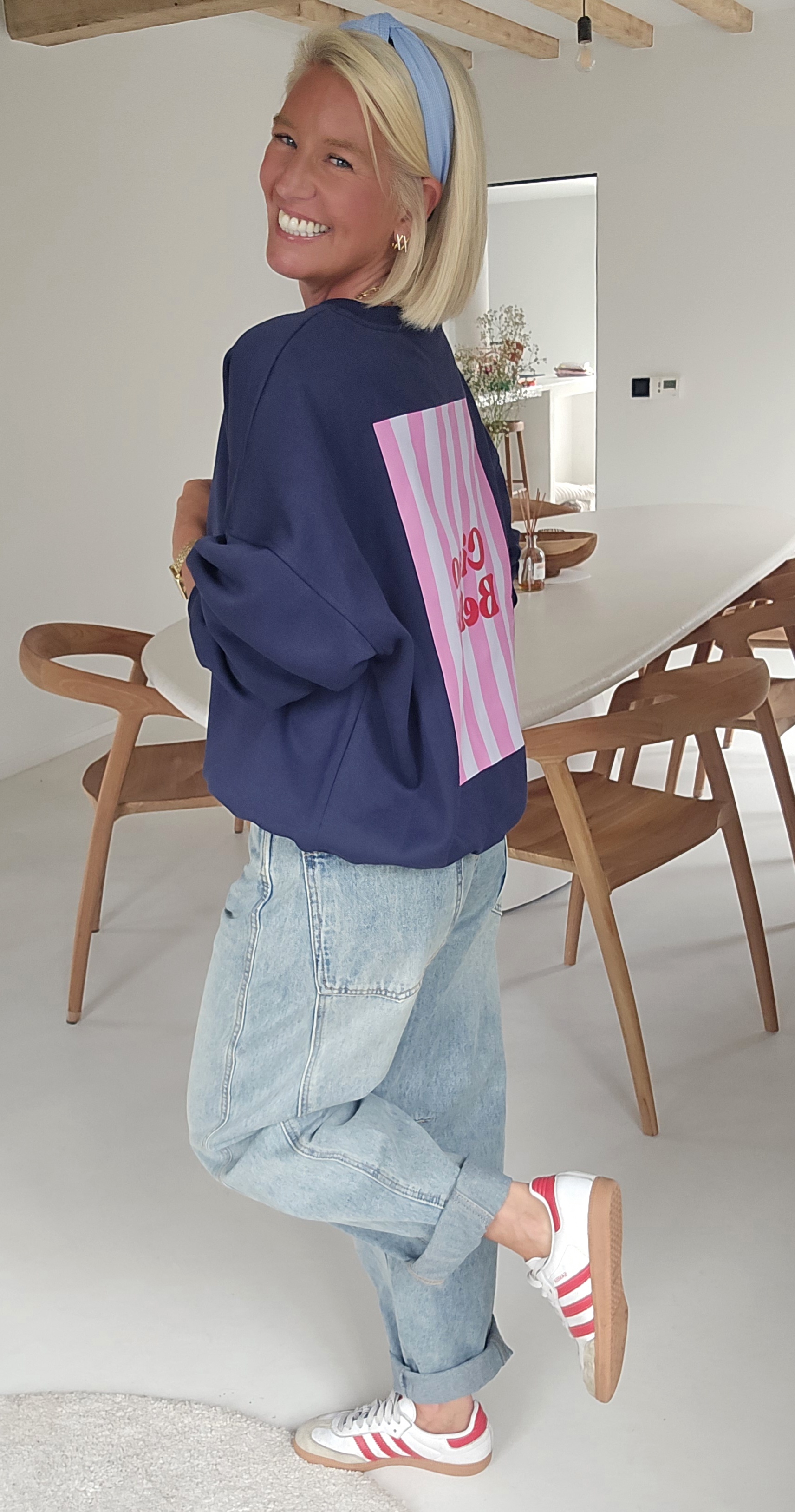 CIAO BELLA sweatshirt navy
