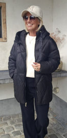 TISHA fancy coat black
