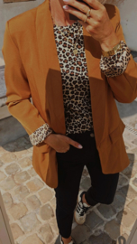 BASIC LEO blazer camel