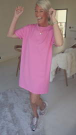 BREE cotton dress pink