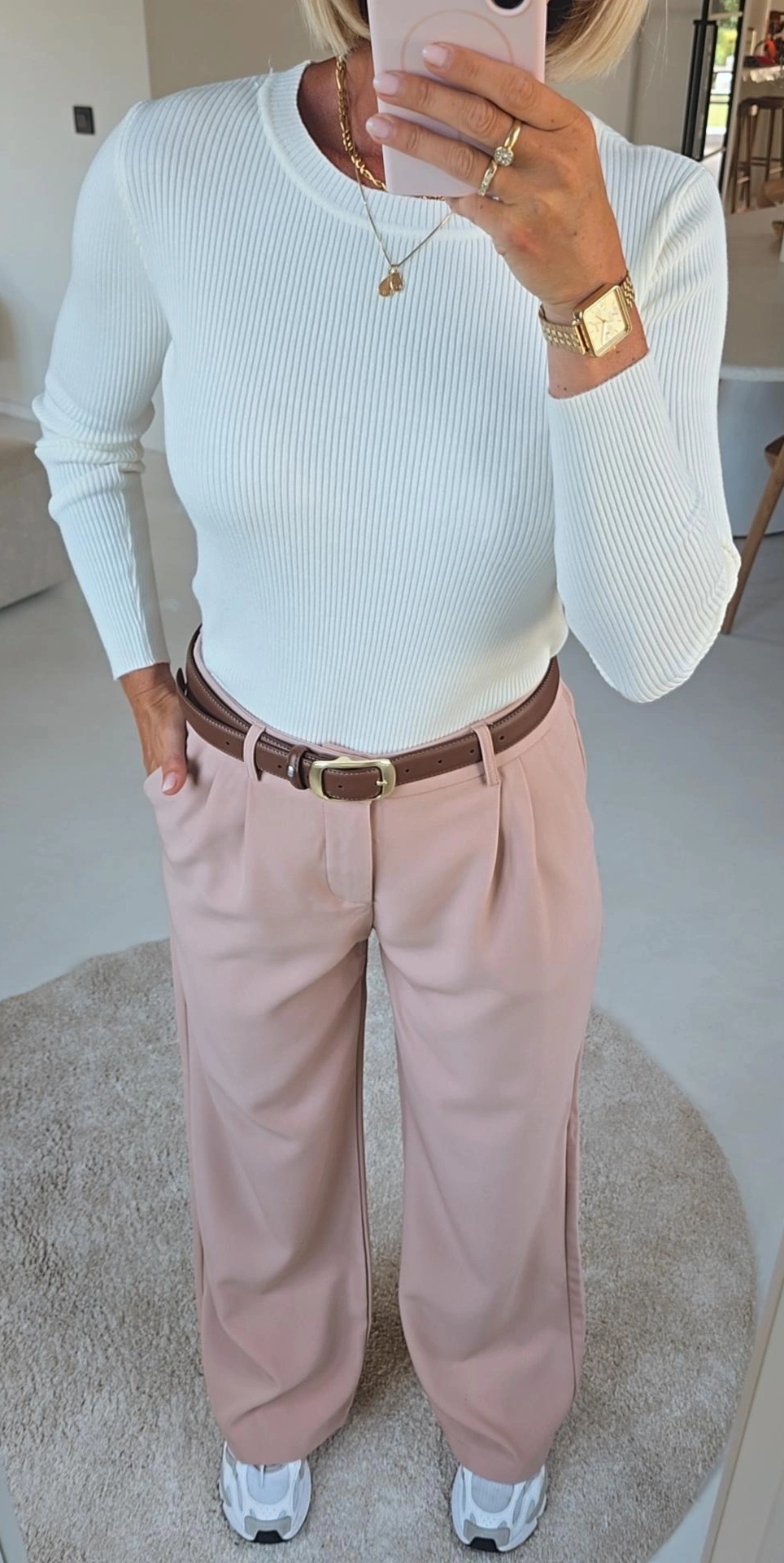 MILIA basic knit ecru